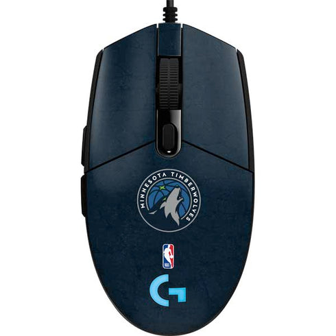 NBA Minnesota Timberwolves Distressed G203 Prodigy RGB Wired Gaming Mouse Skin